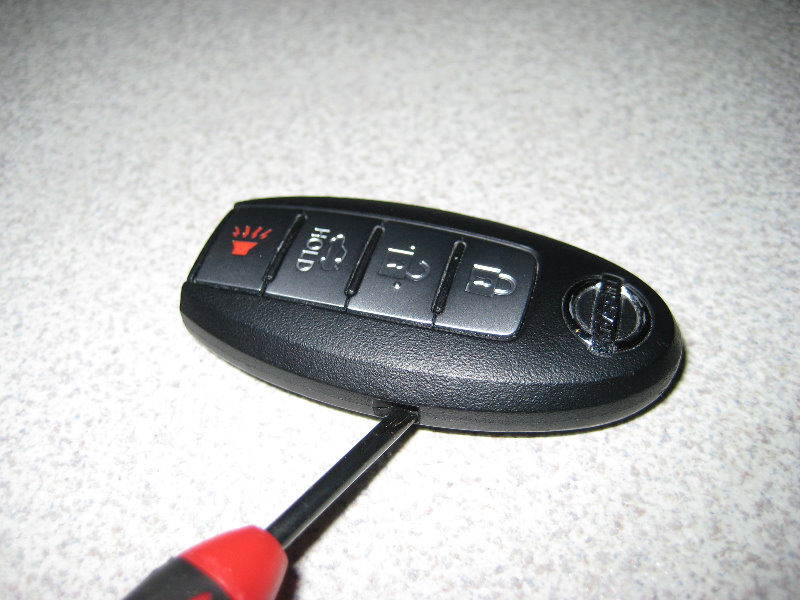Nissan key remote battery replacement