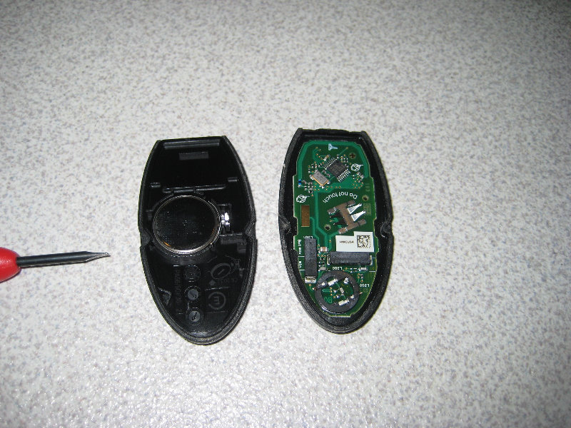 Nissan key fob battery replace #6
