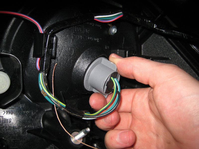 Replacing brake light on nissan altima 2007 #9