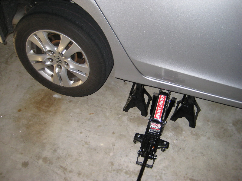 Replacing rear brake pads on 2008 honda accord #6