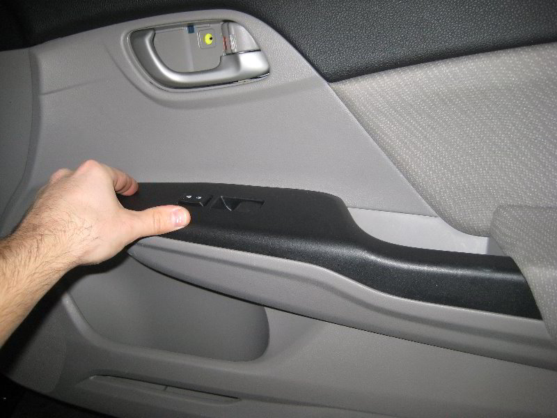 Honda civic interior door panel removal #7