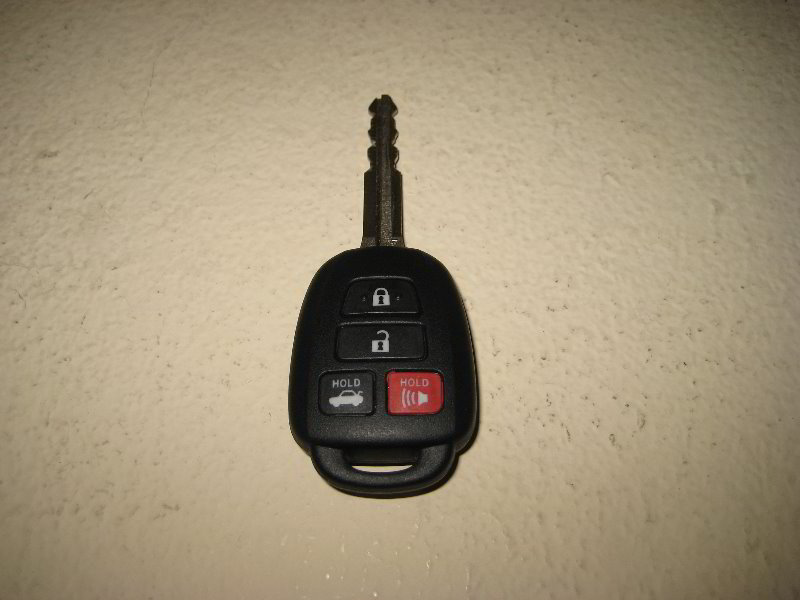 Car key battery replacement toyota camry