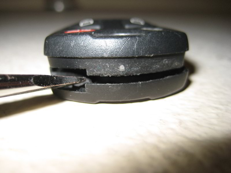 How to change battery in ford galaxy key fob