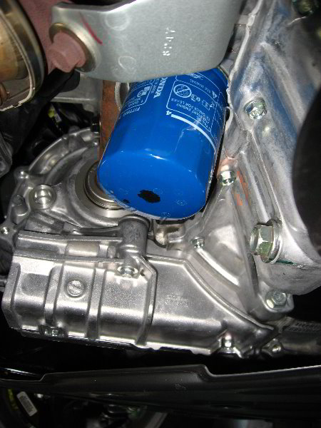 Honda accord engine filter change #4