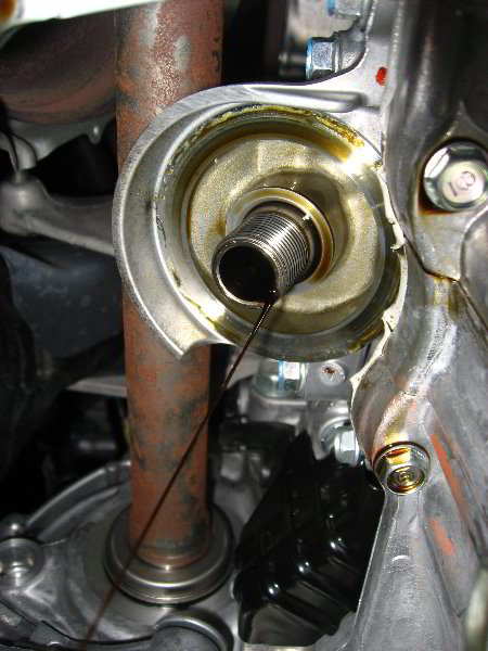 Honda accord engine filter change #2