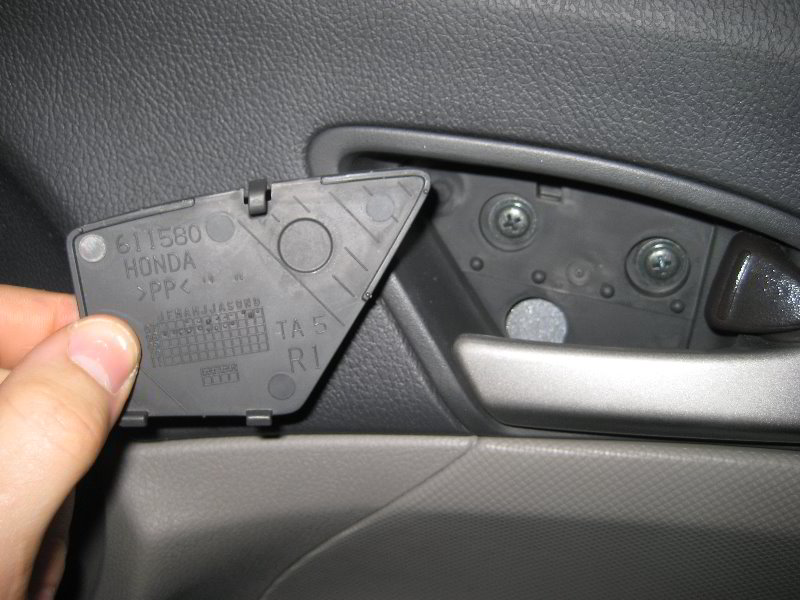 Remove car door panel honda accord #5