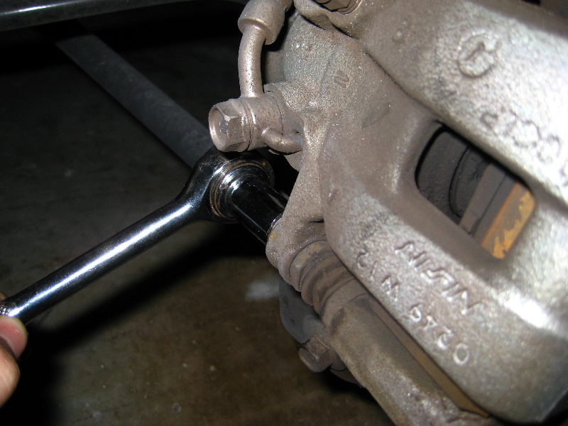 Replacing rear honda accord brake pad #2
