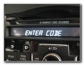 Honda Radio - Serial Number Retrieval & Code Entry Guide
