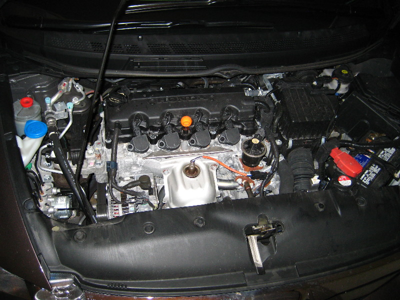 How to change engine oil honda civic 2006 #2