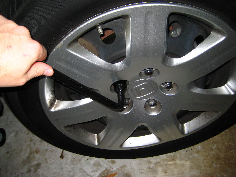 Replacing honda civic brakes #1