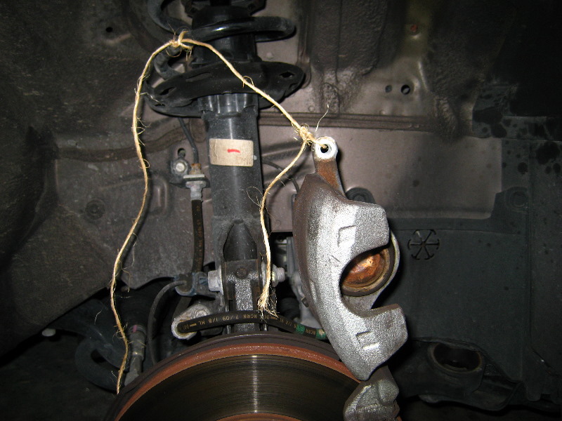 Replacing 2006 honda civic rear brakes #5