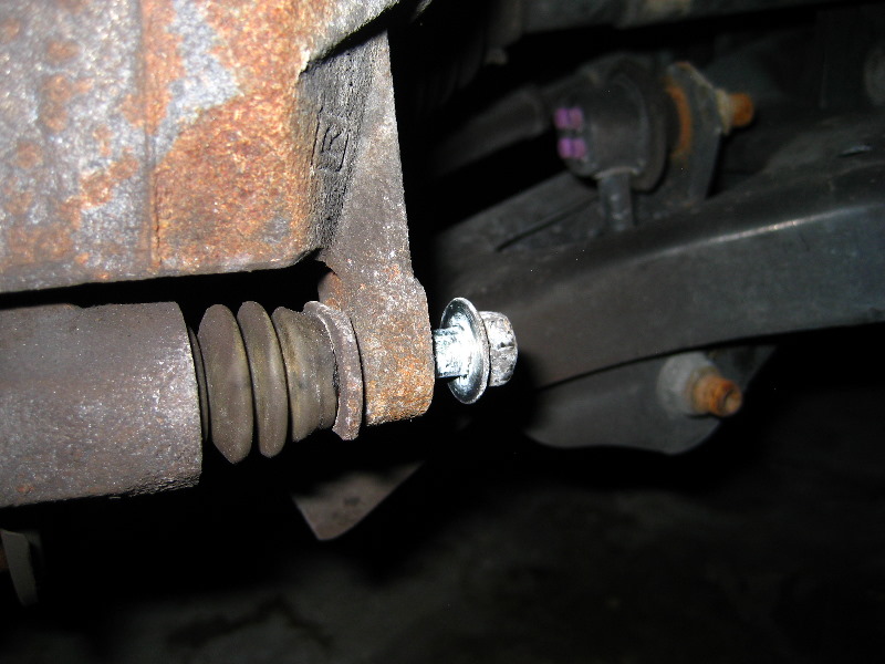 Replacing brake pads honda civic 2006 #6