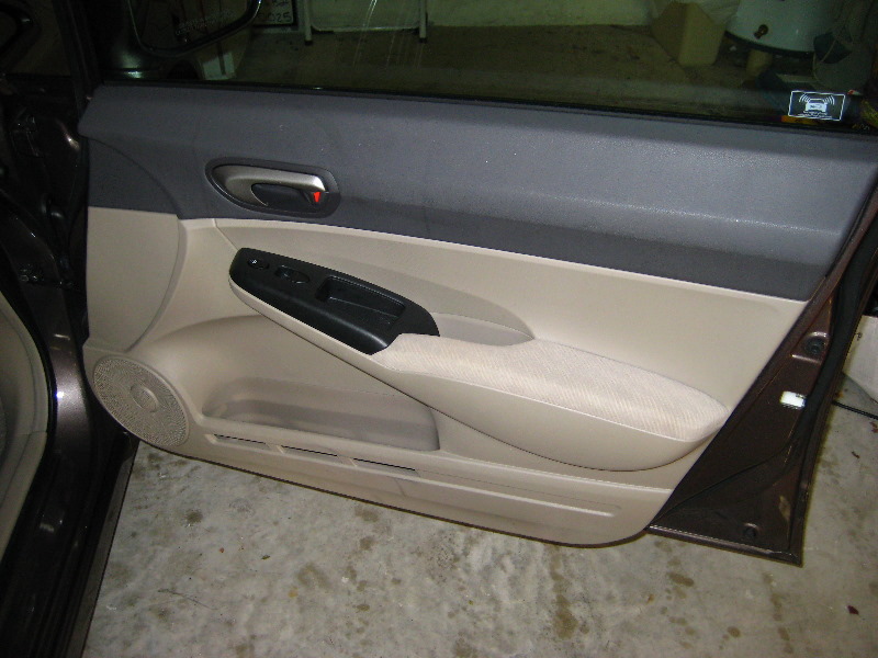 How to remove the door panel on a honda civic #5