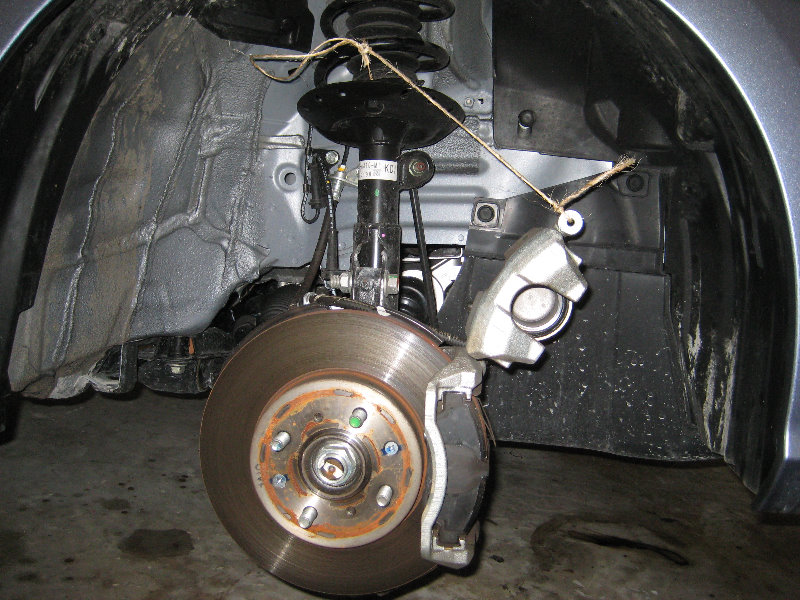 Replacing brake pads honda fit