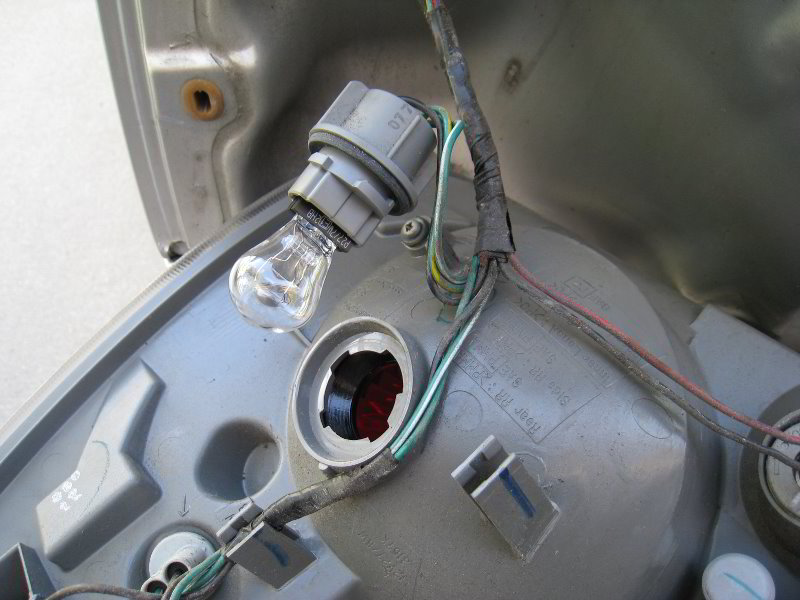 Replacing a brake light on a nissan altima #6