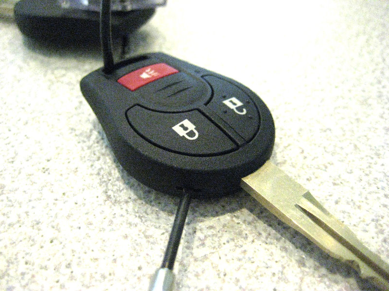 How to change battery in nissan cube key fob #10