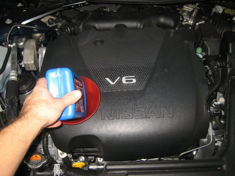 Nissan-Maxima-VQ35DE-V6-Engine-Oil-Change-Filter-Replacement-Guide-042