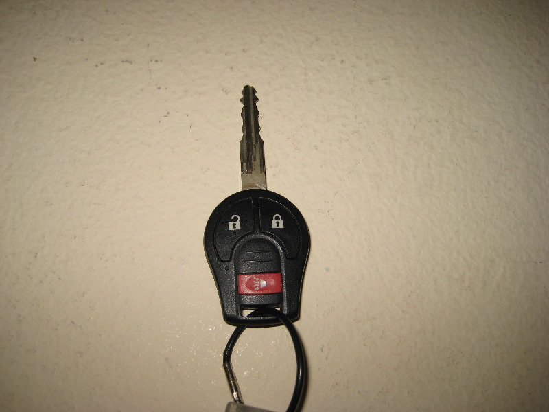 How do i change the battery in my nissan key #2