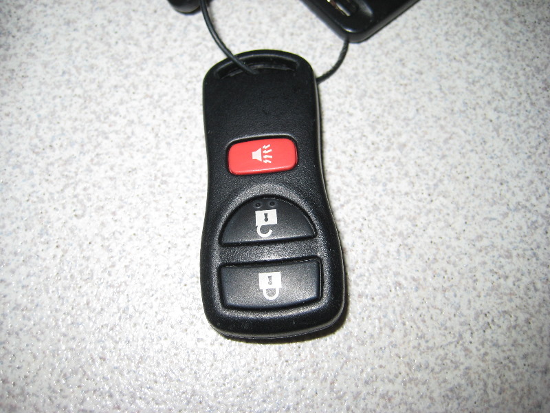 Replace battery in nissan keyless remote