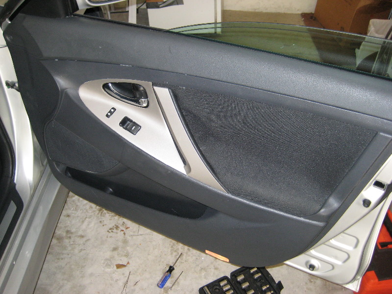 2007 Toyota camry door panel removal