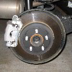 Toyota Prius Rear Disc Brake Pads Replacement Guide