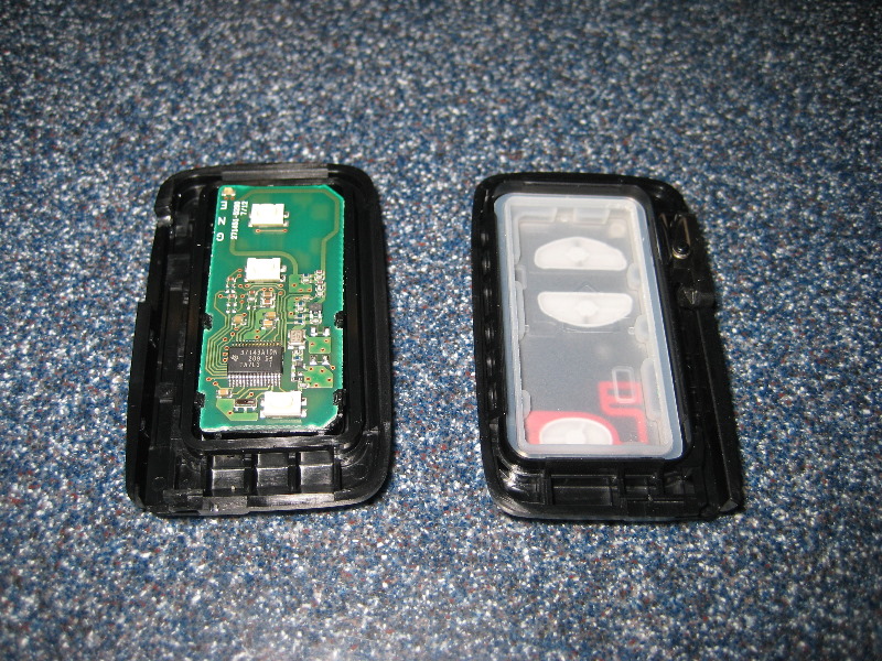 toyota prius keyless remote battery change #6