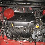 2012-2016 Toyota Yaris 1.5L I4 Engine Oil Change Guide