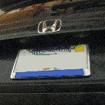 2003-2008 Honda Pilot License Plate Light Bulbs Replacement Guide