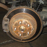 2003-2008 Honda Pilot Rear Disc Brake Pads Replacement Guide