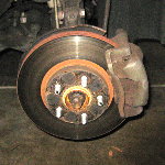 2003-2008 Toyota Corolla Front Disc Brake Pads Replacement Guide