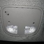 2008-2012 GM Chevy Malibu Overhead Map Light Bulbs Replacement Guide