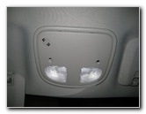 2008-2012 GM Chevrolet Malibu Overhead Map Light Bulbs Replacement Guide
