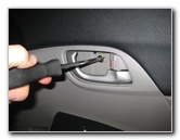 Remove car door handle