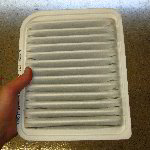2014-2021 Mitsubishi Outlander 2.4L I4 Engine Air Filter Replacement Guide