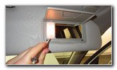 2014-2021-Mitsubishi-Outlander-Vanity-Mirror-Light-Bulb-Replacement-Guide-005