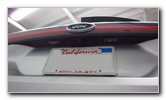 2015-2019 Ford Edge License Plate Light Bulbs Replacement Guide