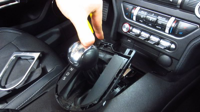2015-2022-Ford-Mustang-Shift-Lock-Release-Guide-017