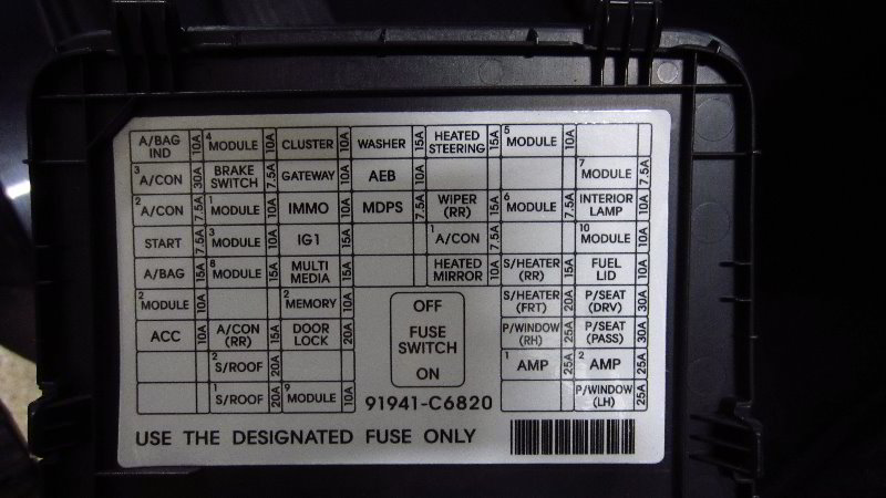 2016-2020-Kia-Sorento-Electrical-Fuse-Replacement-Guide-013