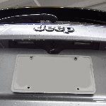 2017-2022 Jeep Compass License Plate Light Bulbs Replacement Guide