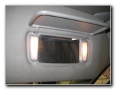2001-2006 Acura MDX Vanity Mirror Light Bulbs Replacement Guide