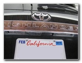 Toyota Highlander License Plate Light Bulbs Replacement Guide
