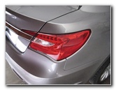 Chrysler 200 Reverse Tail Light Bulbs Replacement Guide