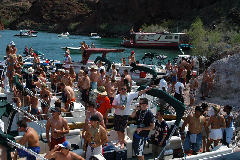 Pictures from a weekend at the Copper Canyon boat party held in Lake Havasu in Sa...