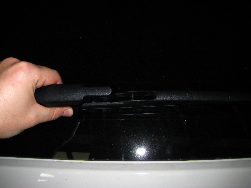 Ford edge rear wiper blade removal