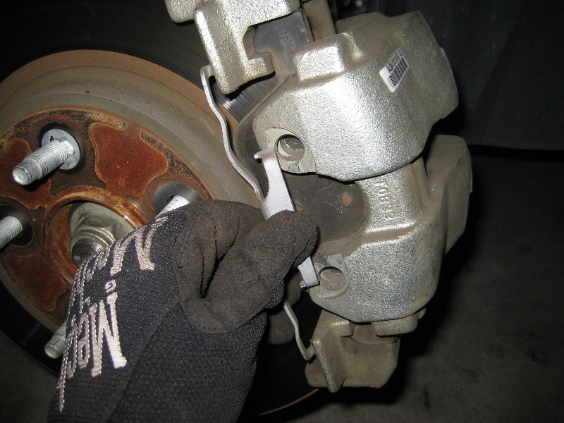 Replacing front brakes on 2008 ford escape