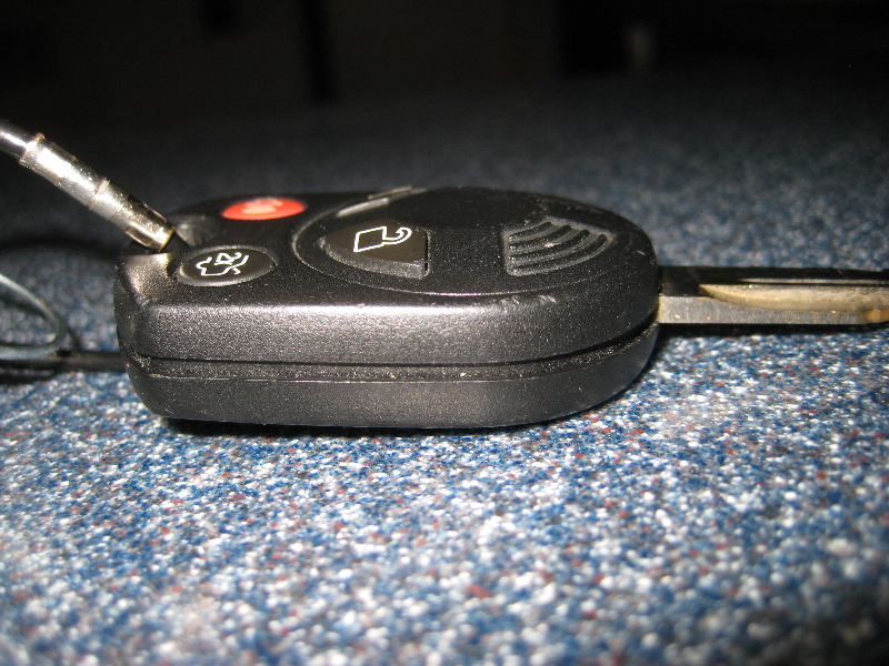 How to change battery in ford galaxy key fob #5