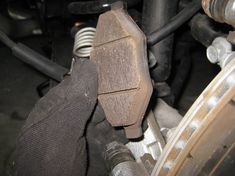 Replacing ford explorer disc brake pads #2