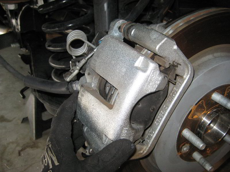 Replacing ford explorer disc brake pads #3