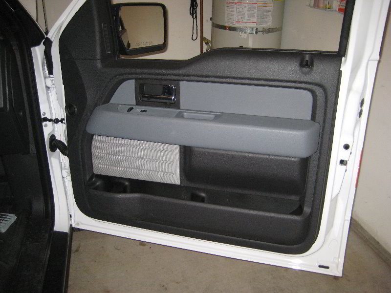 Remove interior door panel ford f 150 #4