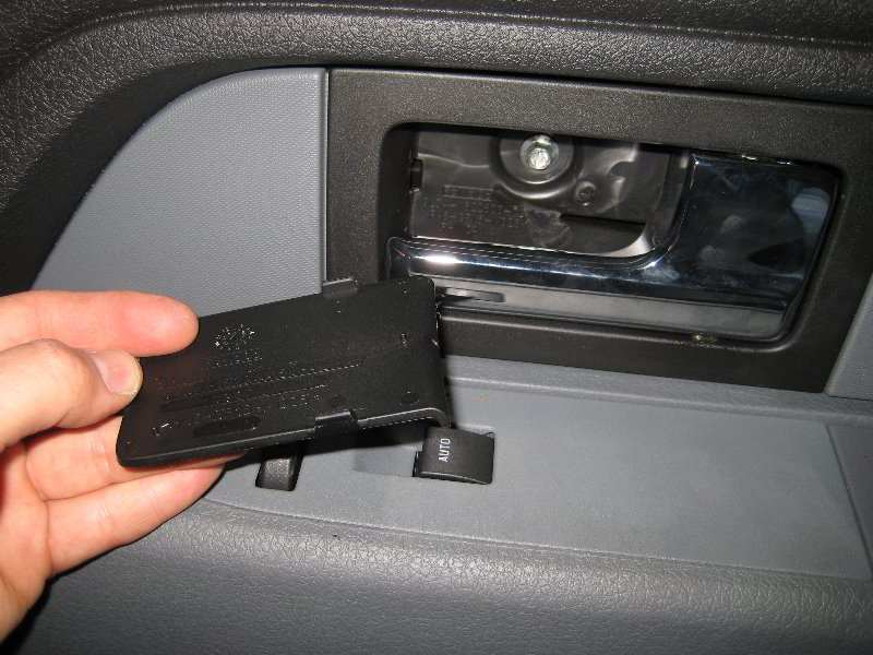 Remove interior door panel ford f 150 #6